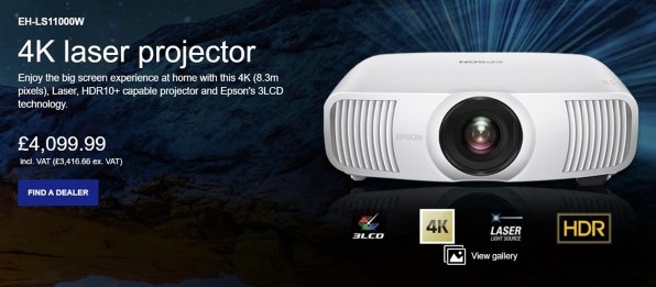 EPSON dreamio EH-TW8400投稿画像・動画 - 価格.com