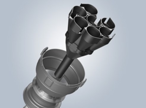 RACTIVE Air POWER EC-SR5 カラーシルバー