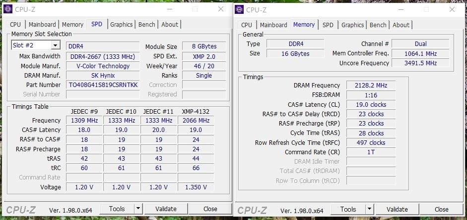 メモリのオーバークロック3200』 Corsair CMK32GX4M2A2666C16