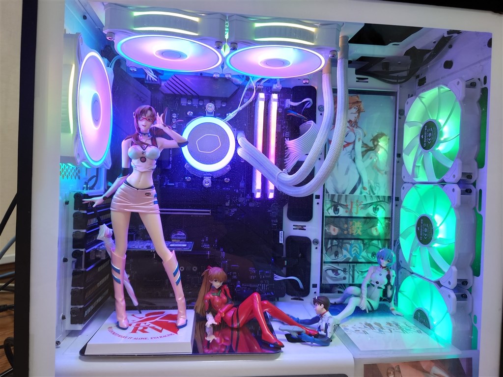 NZXT アクリルウィンドウ付きPCケース H440ジャンク MOD第3弾で～す