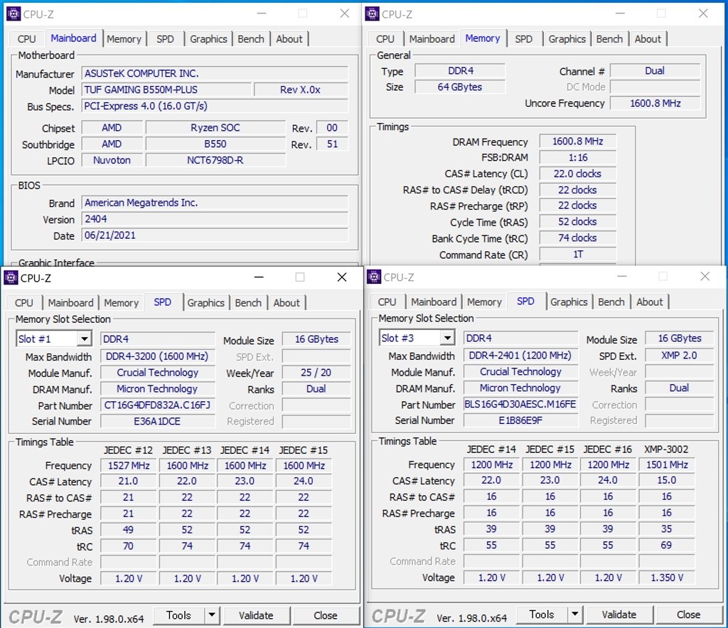 メモリ増設について』 ASUS TUF GAMING X570-PLUS のクチコミ掲示板