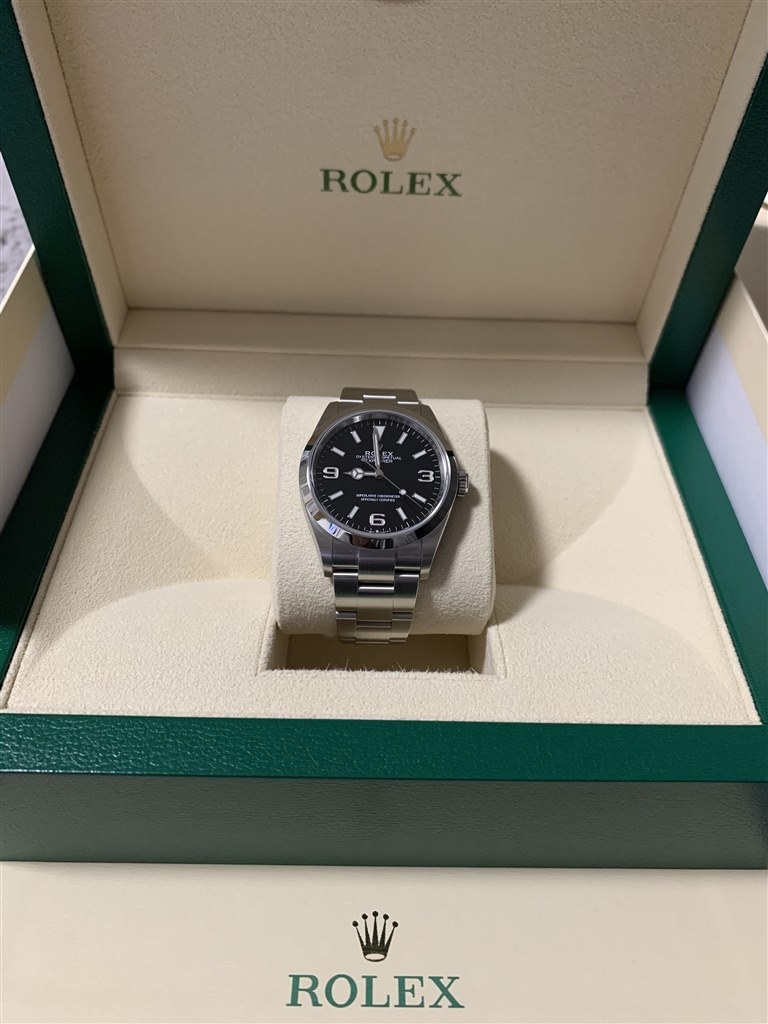 売り切れました 購入：ROLEX エクスプローラー1（124270） | 阿久澤のブログ