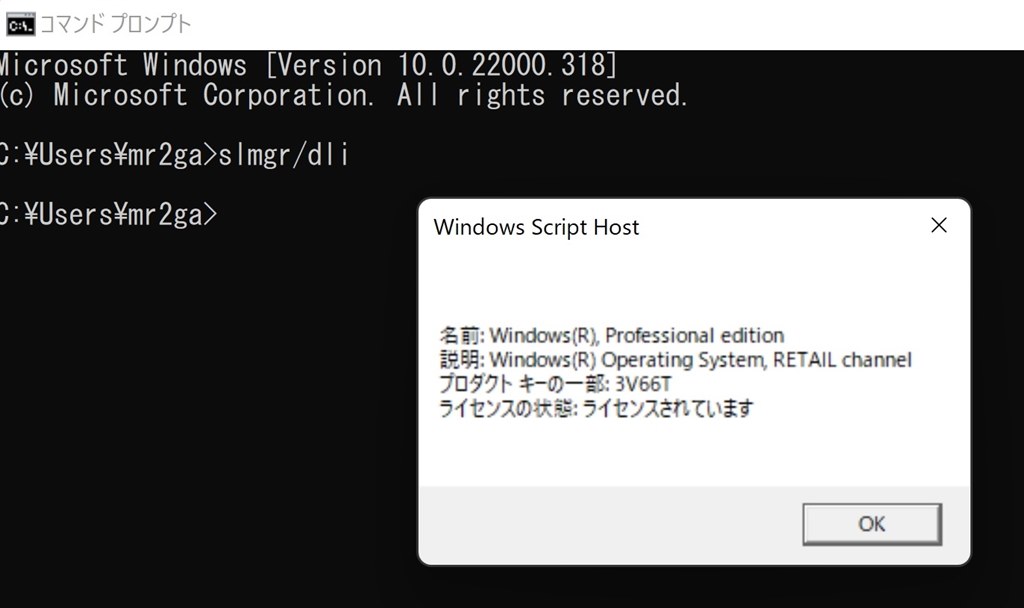 箱とUSBに貼られてるシールの記載』 マイクロソフト Windows 10 Home