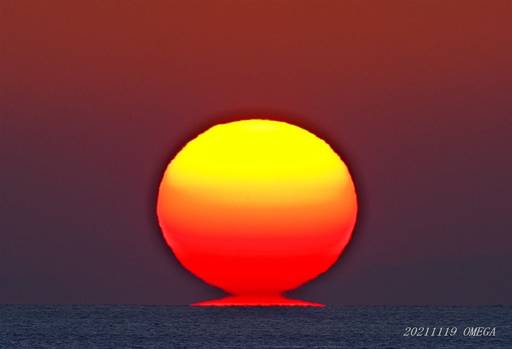 風早のだるま夕日 11・19 20』 オリンパス OM-D E-M1 Mark