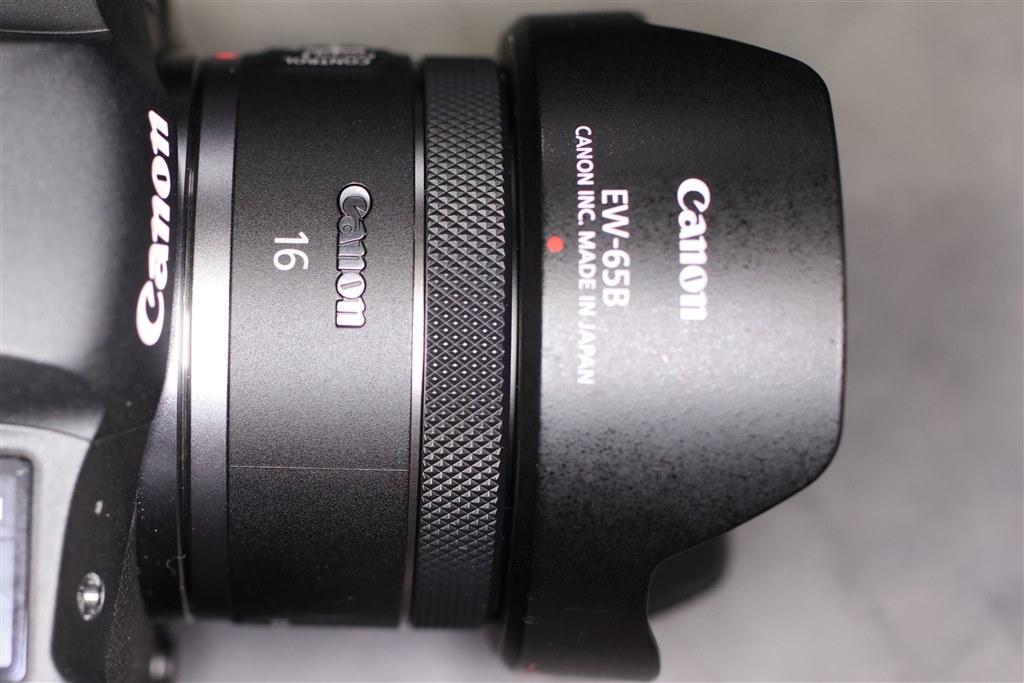 純正フード（EW-65C）のかわりに』 CANON RF16mm F2.8 STM のクチコミ 