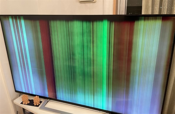 2022年式　東芝　REGZA 65インチ　液晶テレビ　画面ひび割れ　ジャンク 2022年式 東芝 REGZA 65インチ 液晶テレビ 画面ひび割れ