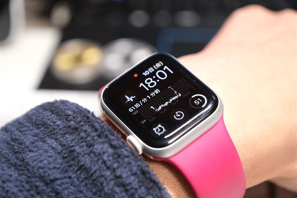 Apple Watch 7 45mm バッテリー98％スマートフォン/携帯電話