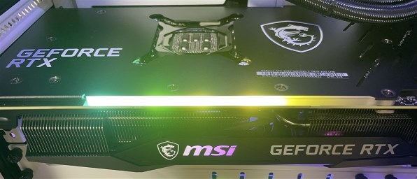 MSI GeForce RTX3080 LED点灯について』 MSI GeForce RTX 3080 GAMING