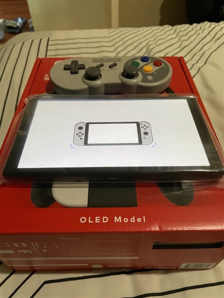 初回起動時』 任天堂 Nintendo Switch (有機ELモデル) の