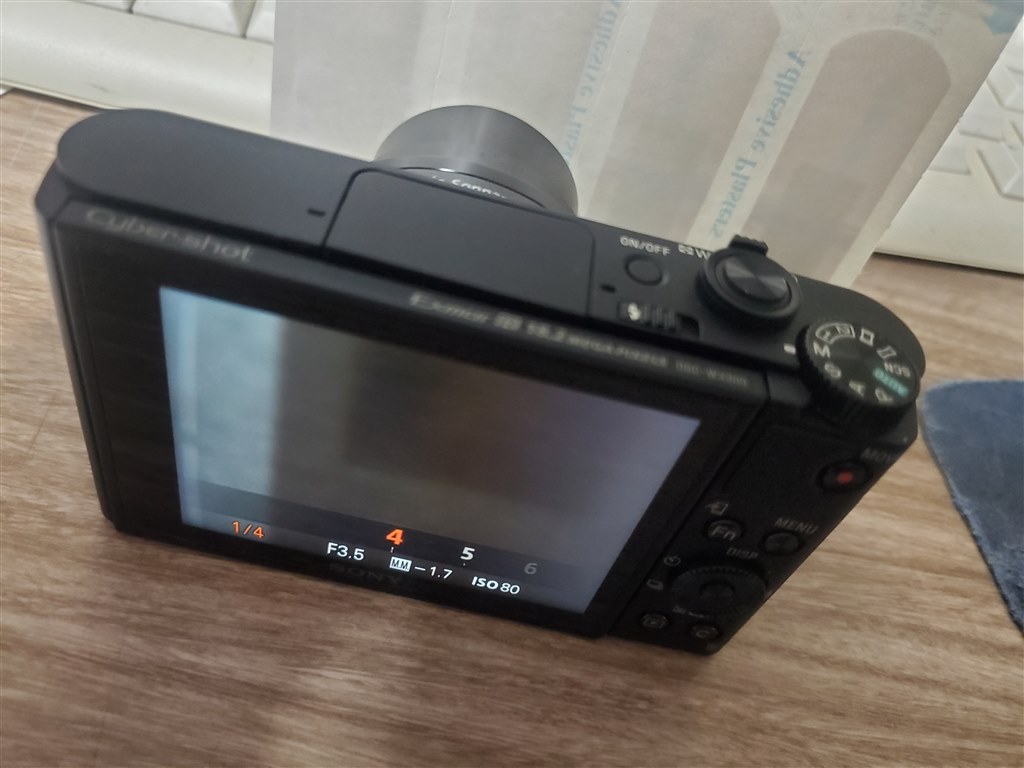 シャッタースピードの設定について』 SONY サイバーショット DSC-WX800