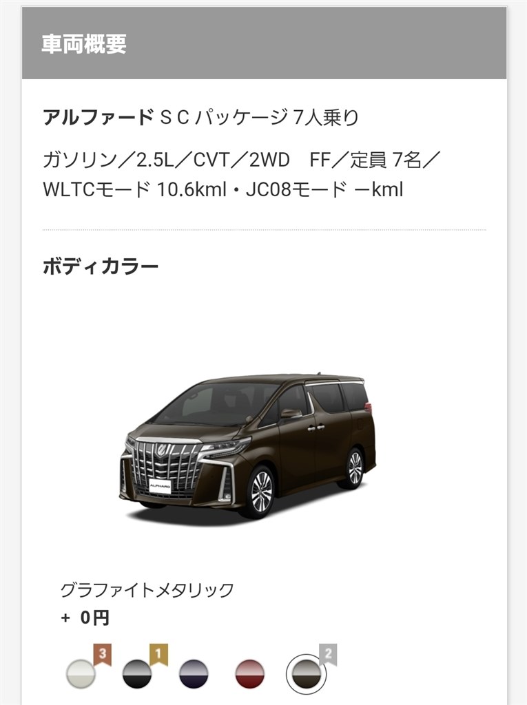 30系，7人乗り，ガソリン車，SCパッケージ 走り去っ
