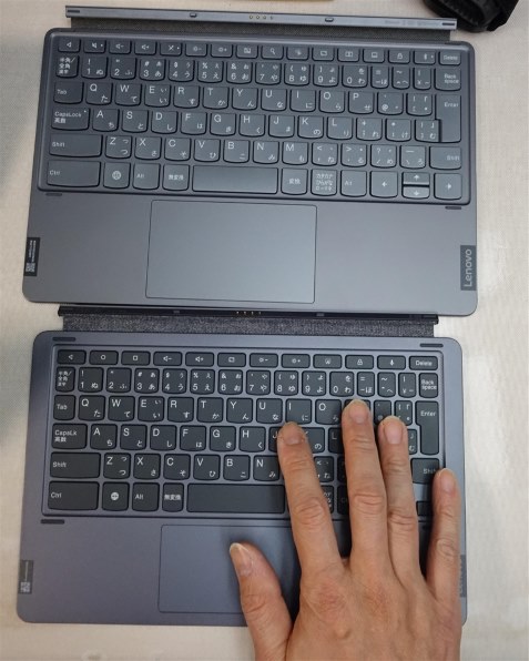 Lenovo Tab p12 pro 本体 キーボード付き グレー Lenovo Tab p12 pro