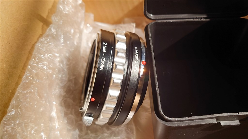 純正ではなく、K&Fのマウントアダプターを購入してみた