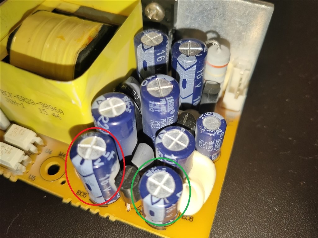 ついに壊れたので電源部分取り出してみました。』 ケンウッド