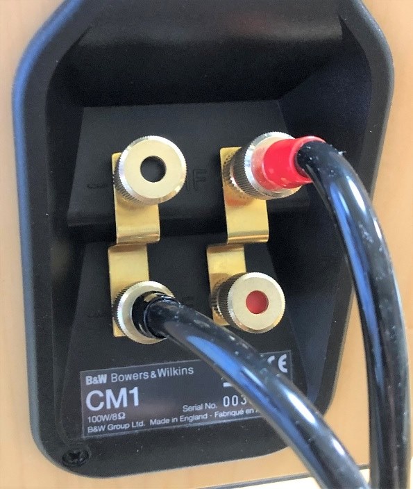 B&W DM603 S2 シリアル連番 バナナプラグ、インシュレーター、板付 B&W DM603 S2 シリアル連番 バナナプラグ、インシュレーター