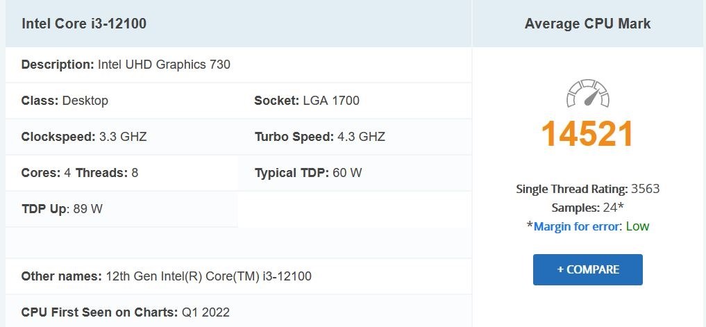 10世代のi3 vs 12世代G7400の比較』 インテル Pentium Gold G7400 BOX