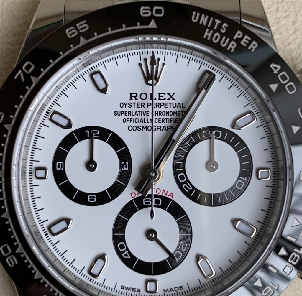 未使用と中古』 ロレックス コスモグラフ デイトナ 116500LN