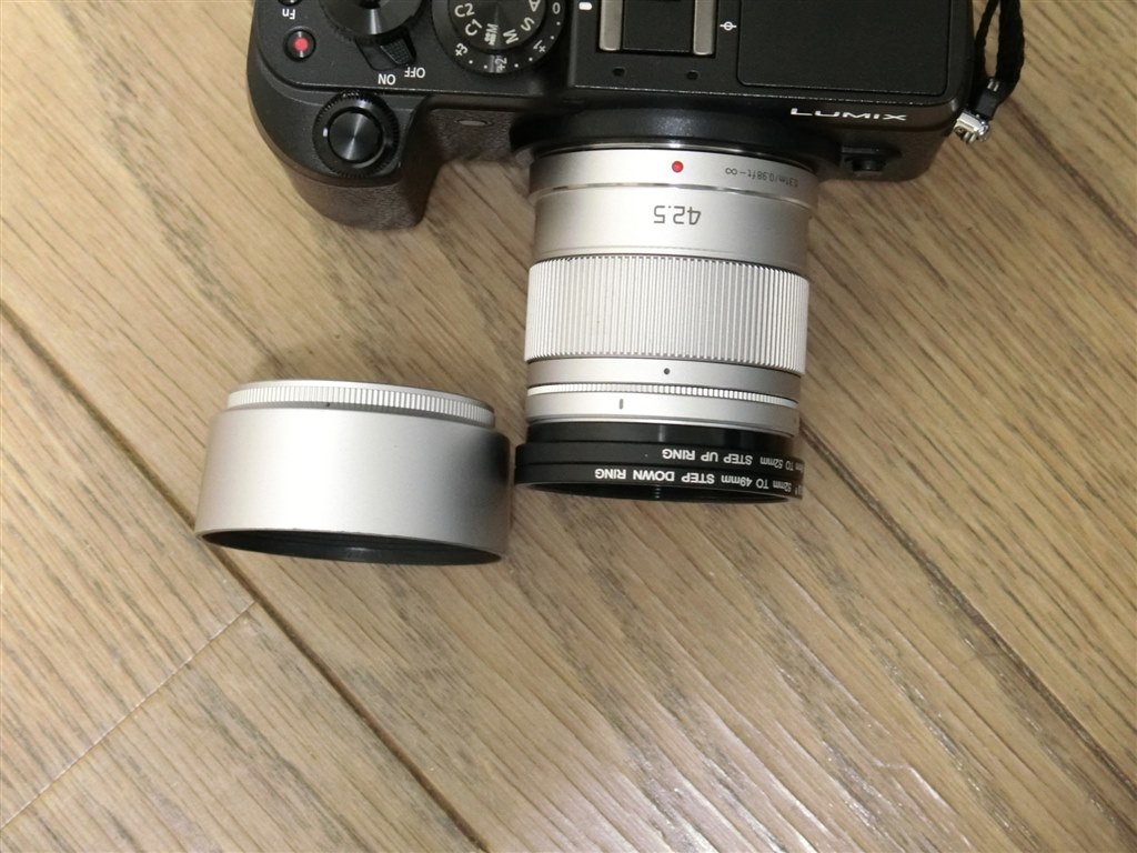 レンズフードの工夫について』 パナソニック LUMIX G 42.5mm/F1 レンズフードの工夫について』 パナソニック LUMIX G 42.5mm/F1