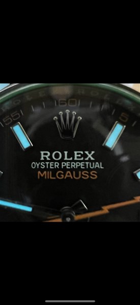 ミルガウス 自動巻き腕時計 ブラック 楽天市場】ロレックス ミルガウス ブラックの通販