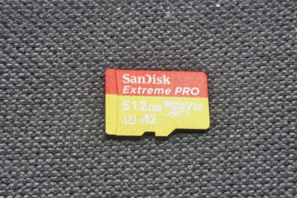 extreamを注文したところ』 SANDISK SDSQXA1-512G-GN6MA [512GB] の ...