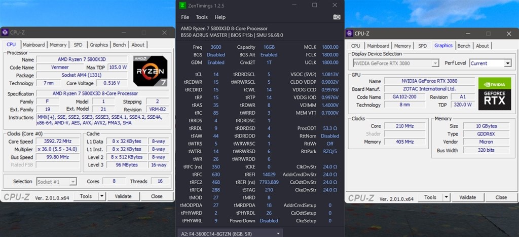 5800X3D登録はまだなのね』 AMD Ryzen 7 5800X BOX のクチコミ