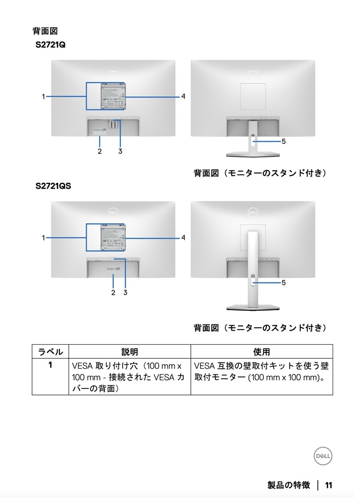 s2722qcとの差』 Dell S2721QS [27インチ シルバー] のクチコミ掲示板