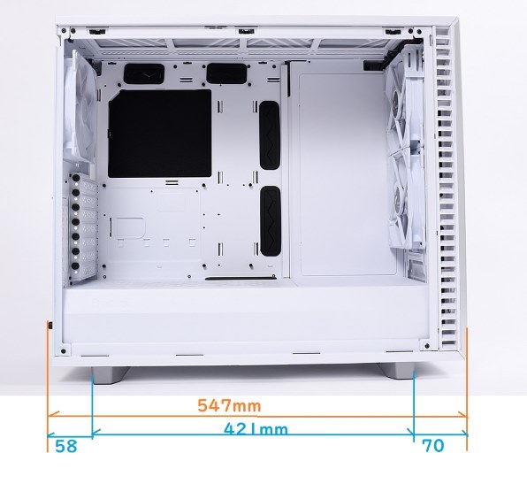 Fractal Design Define 7 Solid FD-C-DEF7A-09 [ホワイト]投稿画像