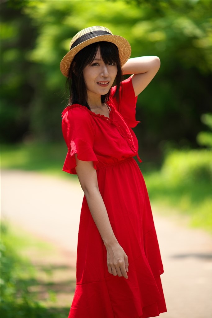 ポニーテール　ミドルサイズ　no2 ポートレートを撮影』 コニカ ミノルタ ハイスピードAFアポテレ200mmF2