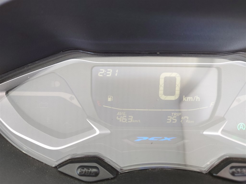 納車から慣らし運転中の実燃費【44.36ｋｍ/L】記録です。』 ホンダ PCX160 のクチコミ掲示板 - 価格.com