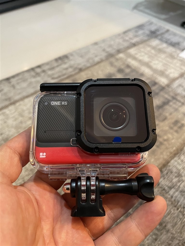 4kブーストレンズ用潜水ケース買いました』 Insta360 Insta360 ONE RS