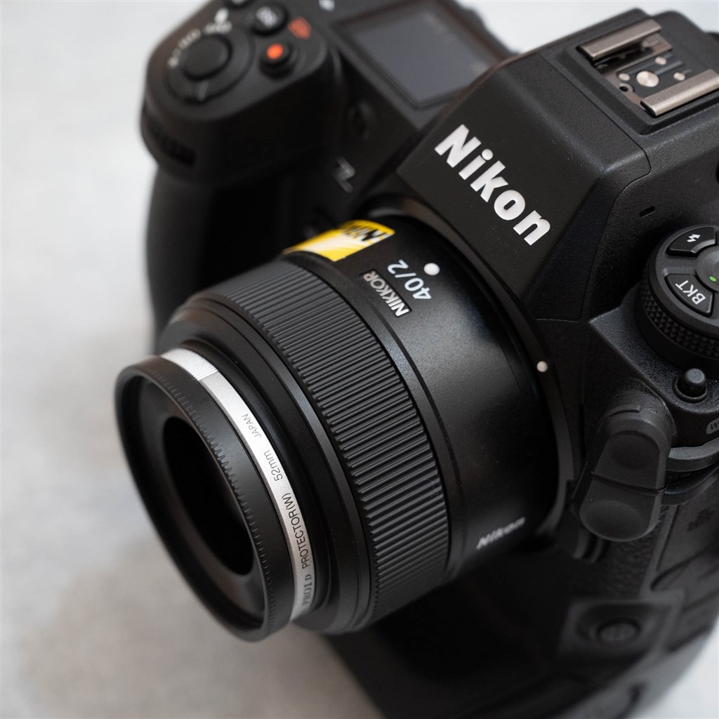 Z40mmF2にフィットするレンズフード』 ニコン NIKKOR Z 40mm f/2 の 