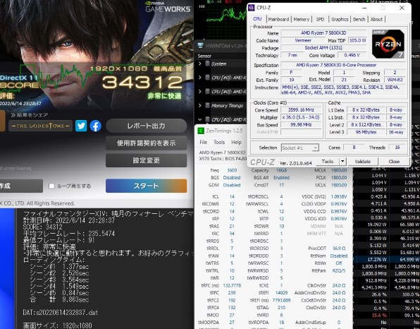 5800X3D 紹介』 AMD Ryzen 7 5800X3D BOX のクチコミ掲示板 - 価格.com