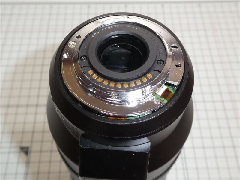 マウント部破損による自己修理』 パナソニック LEICA DG VARIO-ELMAR