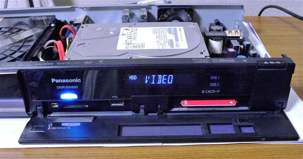 工場出荷から１２年 PLESE WAIT繰り返し発生、修理しました』 パナソニック DIGA DMR-BW890 のクチコミ掲示板 - 価格.com