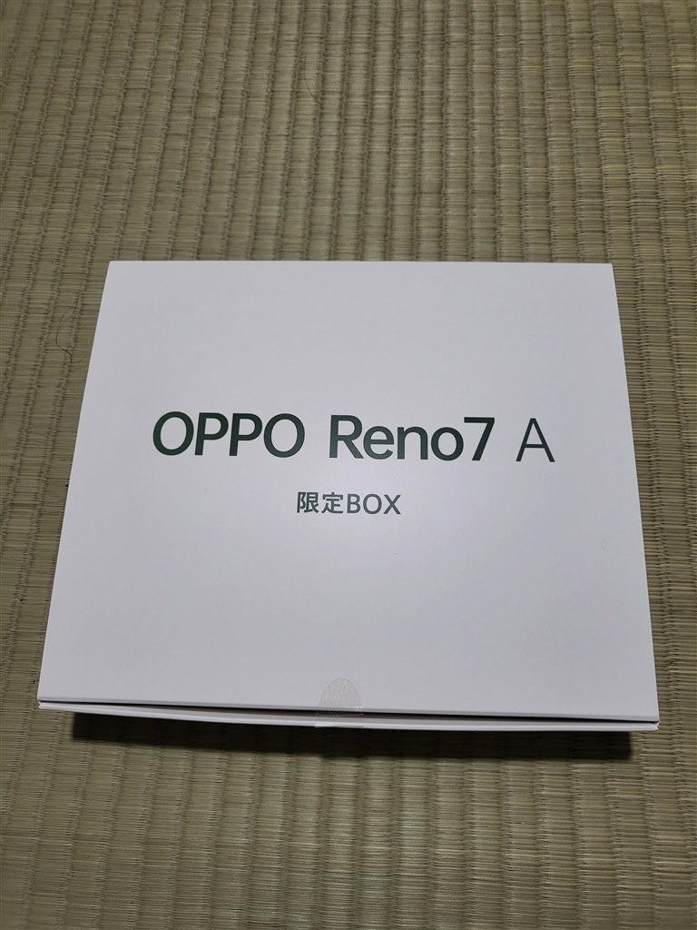 OPPO Reno7 A　限定BOX （ドリームブルー）