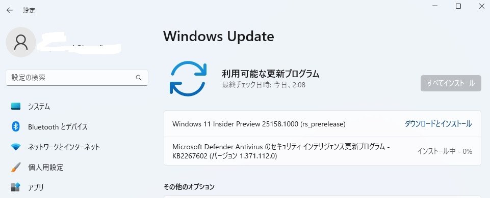 Windows 11 Insider Preview 25158.1000 (rs_prerelease)』 クチコミ 