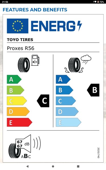 TOYO TIRE [1本] PROXES R56M 215/55R18 95H 価格比較 - 価格.com