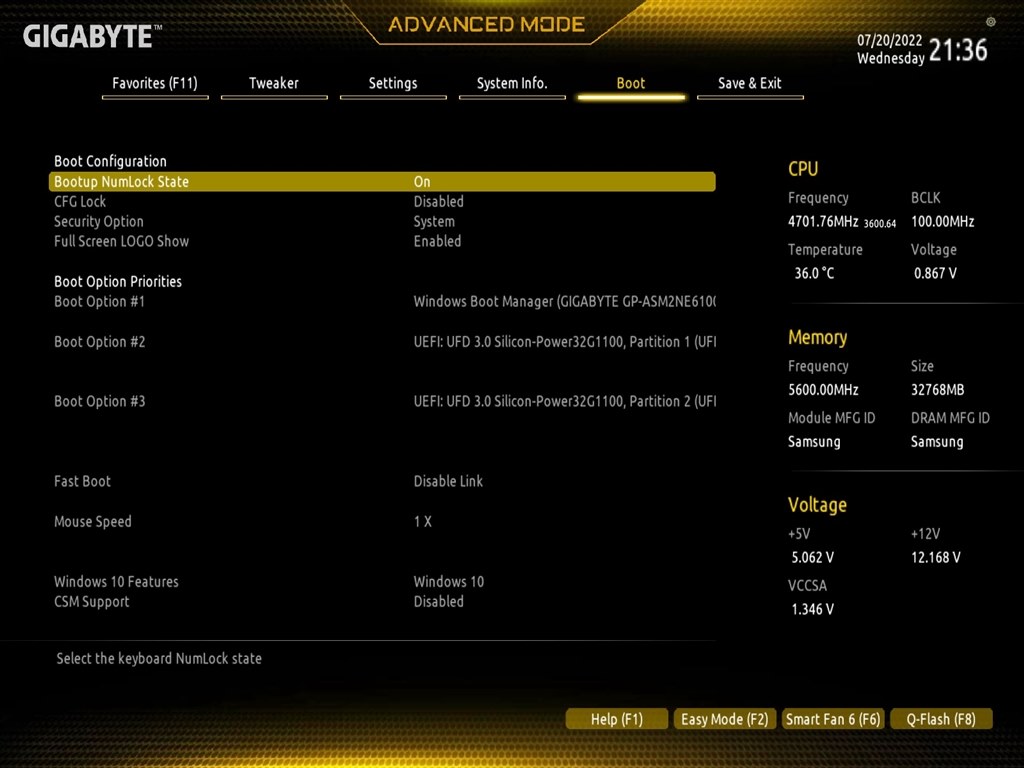 SSDがboot認識されない』 GIGABYTE Z690 UD DDR4 [Rev.1.0] のクチコミ