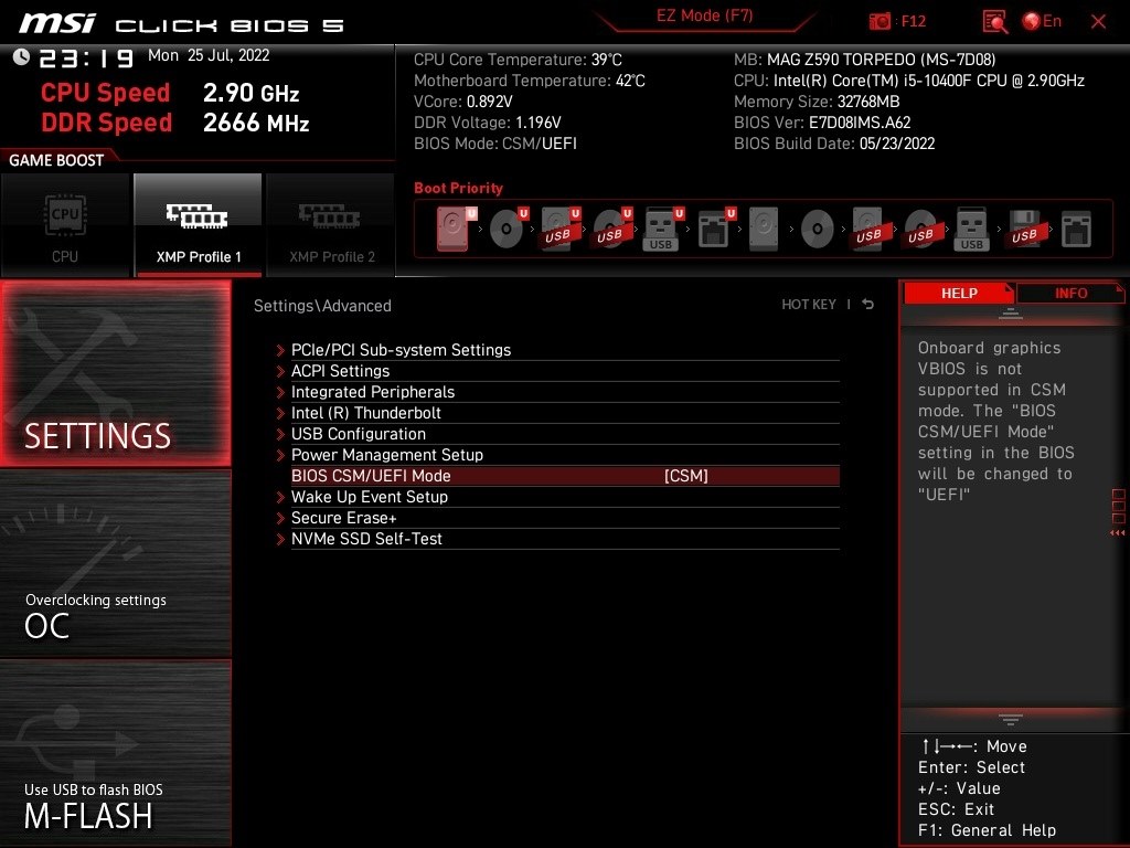 MSI MAG Z590 TORPEDO + i7-11700KF （動作品） 起動しません』 MSI