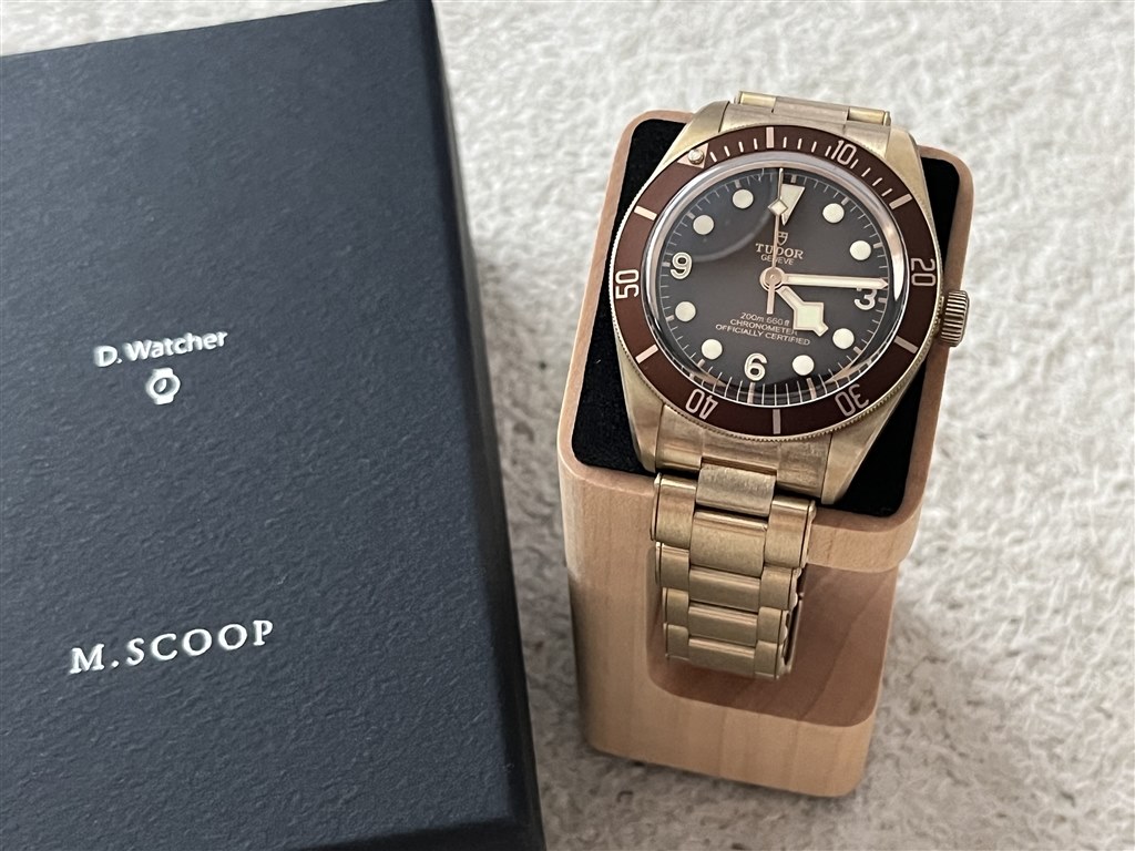 文字盤ヴィンテージ感、素晴らしい。』 チューダー ブラックベイ 58