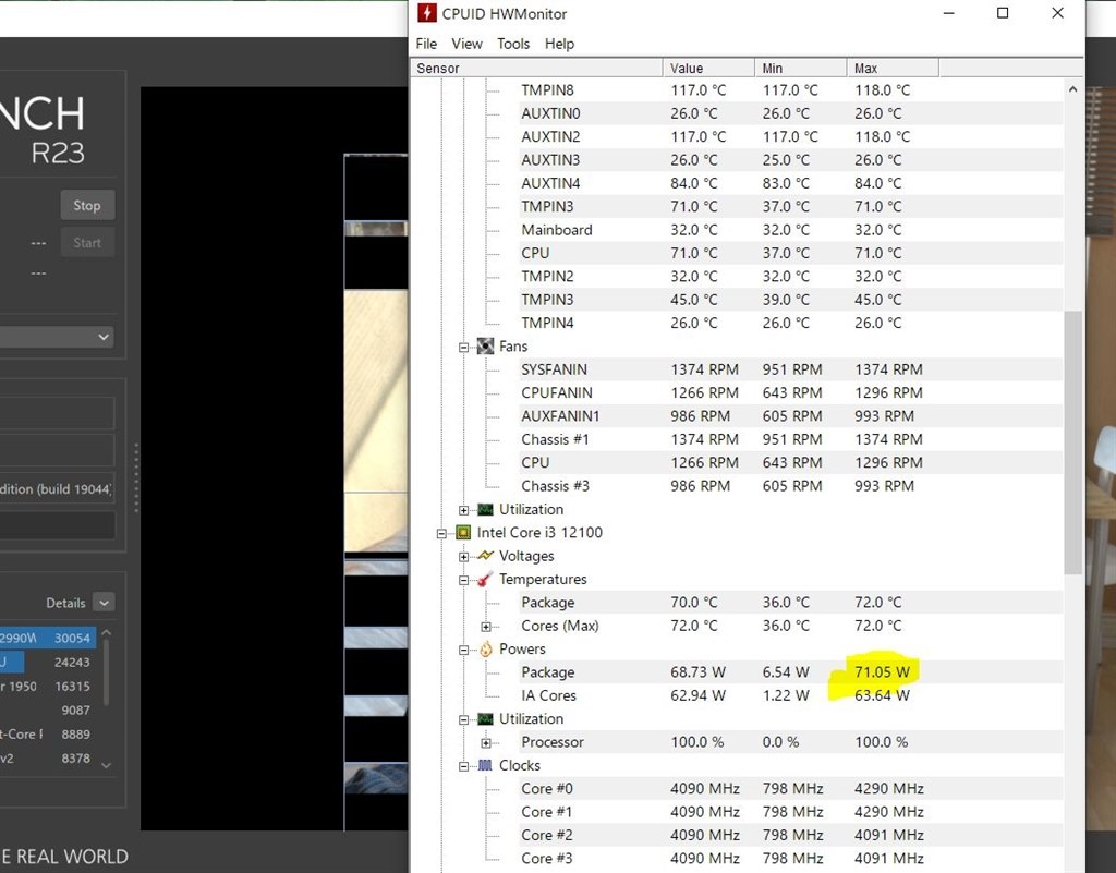 FAN1個だとこうなる的な?』 AMD Ryzen 5 5600G BOX の FAN1個だとこうなる的な?』 AMD Ryzen 5 5600G BOX の