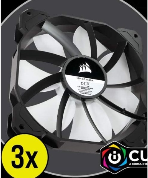 Corsair iCUE 4000X RGB Tempered Glass CC-9011205-WW [ホワイト