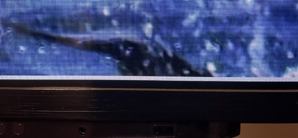 m550kの故障でしょうか(画像に横線)』 TVS REGZA REGZA 55M550K