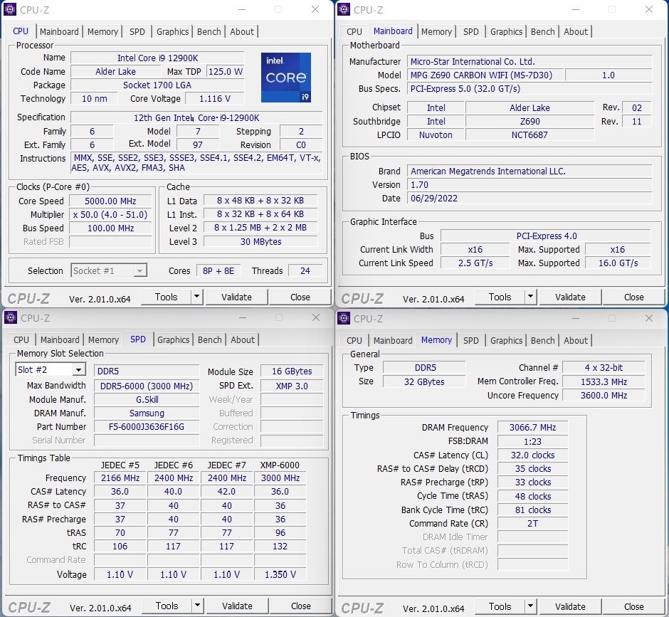 スペック通りのクロックで動作しませんがそういうもの？』 G.Skill F5