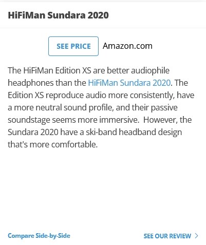 HiFiMAN Edition XS 価格比較 - 価格.com HiFiMAN Edition XS 価格比較 - 価格.com