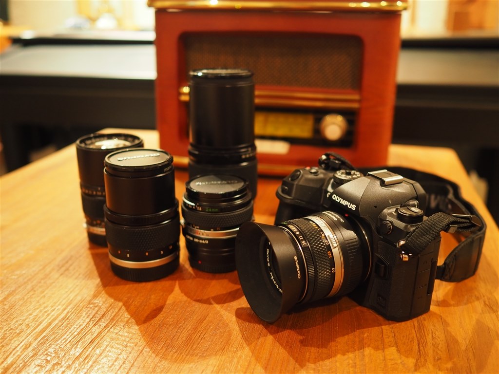 Olympus OM-10 一眼レフカメラ ジャンク品 50ミリ135ミリレンズ
