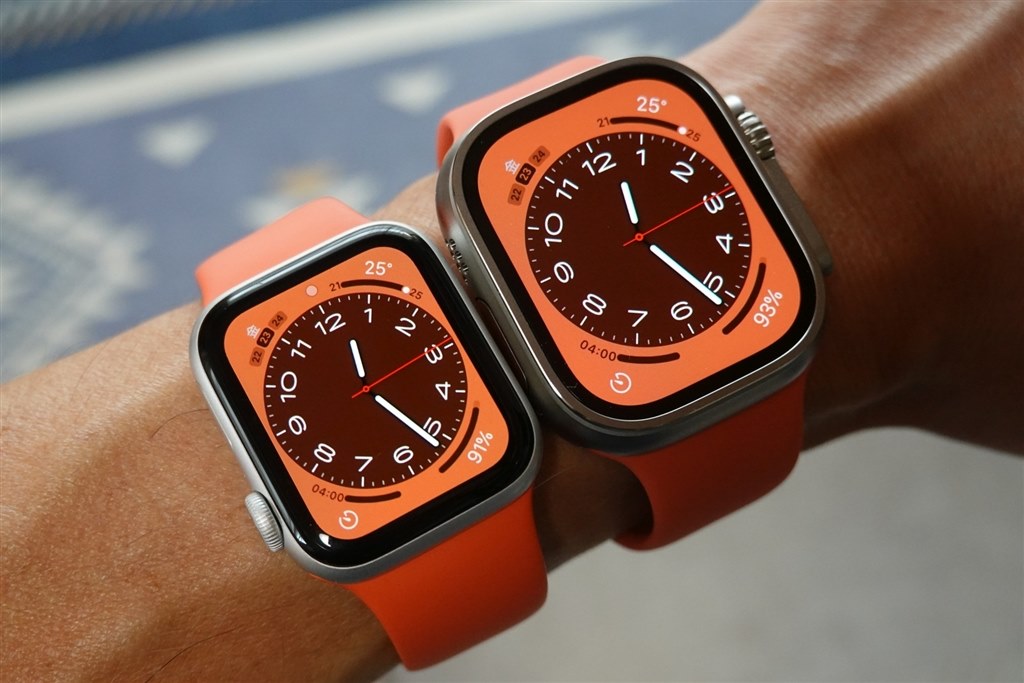 素敵でユニークな Apple Watch アルパインループバンド オレンジ 