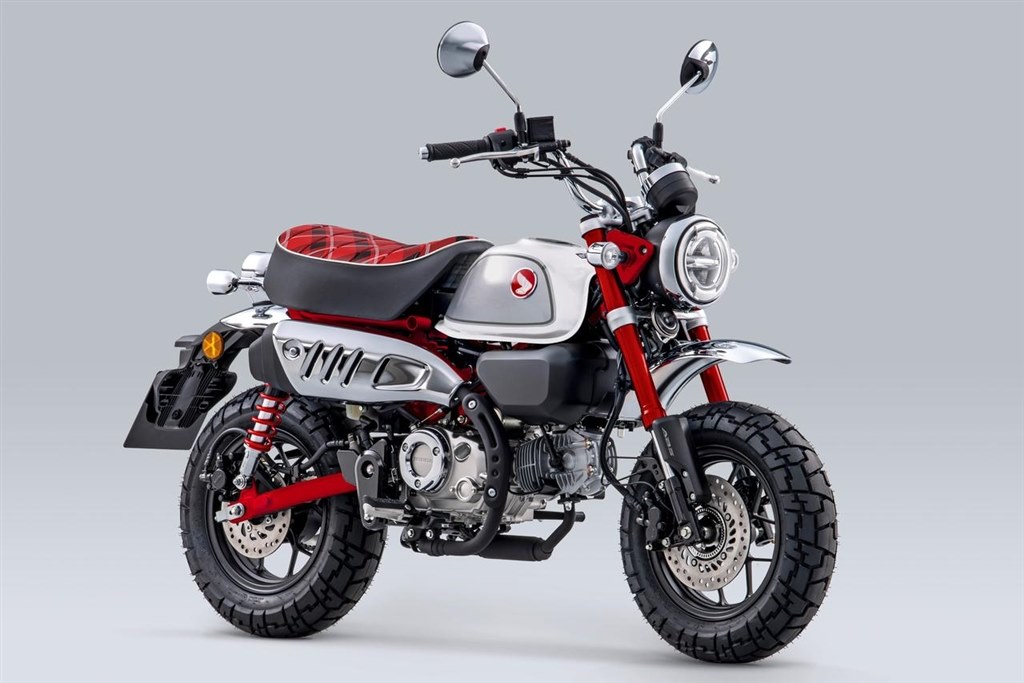 モンキー125  2023年モデル純正タンク ホンダ「モンキー125」の2023年モデルが登場！ チェック柄シート