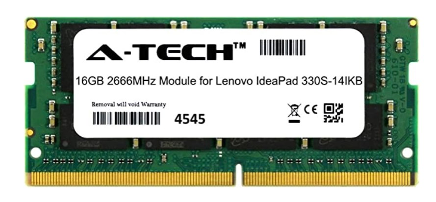 増設可能な最大メモリ容量(メモリスロット）』 Lenovo Ideapad 330S