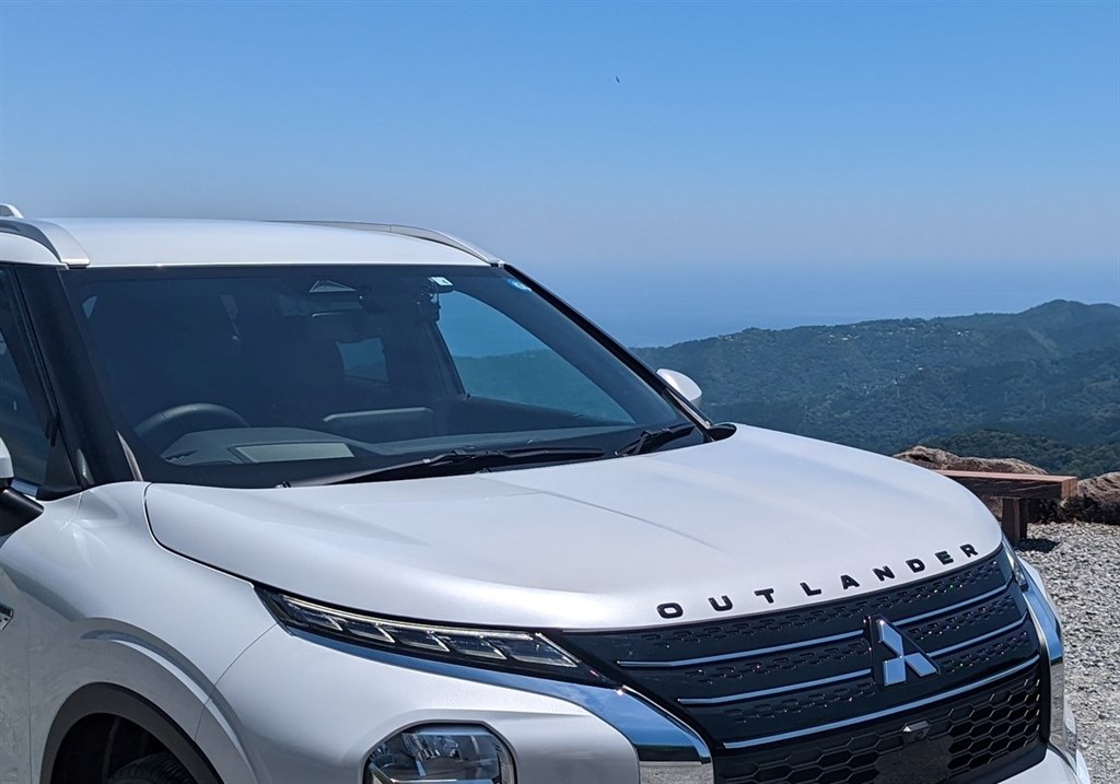 新品　アウトランダー　フロント　ボンネット　エンブレム　ブラックメッキ 品質保証，お買い得 三菱 アウトランダー PHEV GN0W エンジン フード